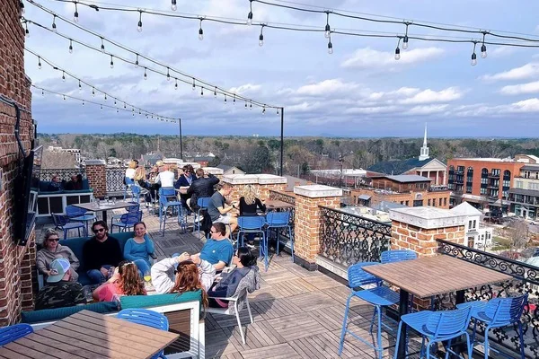 up on the roof in Alpharetta | 33 S Main St Alpharetta, GA 30009