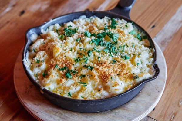 HOBNOB's Skillet Mac & Cheese | Photo: HOBNOB