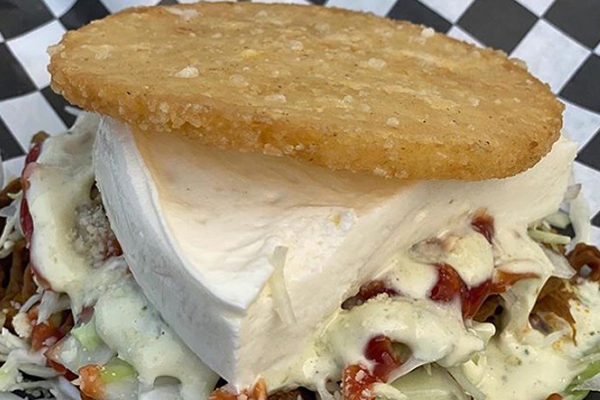 Arepas from Don Arepacho.