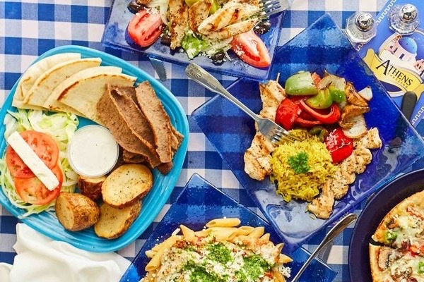 Athens Kouzzina- Gyro, rice, pita, etc. | Photo: Postmates.com