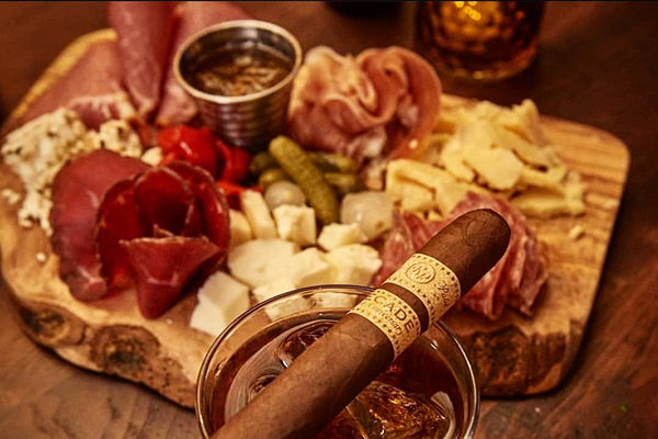 Cigar and Crudites from Burn by Rocky Patel at The Battery. | 900 Battery Ave SE #1000, Atlanta, GA 30339