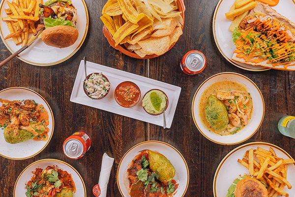 Dishes from El Super Pan at The Battery. | 455 Legends Pl #862, Atlanta, GA 30339