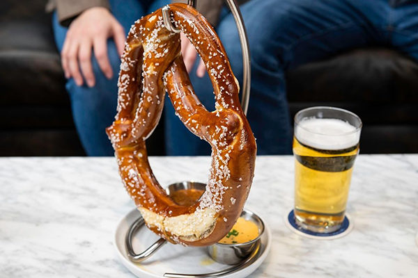Giant Pretzel from GoodGame at The Battery. | 875 Battery Ave SE #700, Atlanta, GA 30339