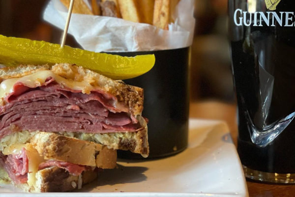 Reuben from Mac McGee's at the Battery. | 950 Battery Ave SE Suite 1204, Atlanta, GA 30339