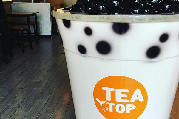 Boba tea from Tea Top.