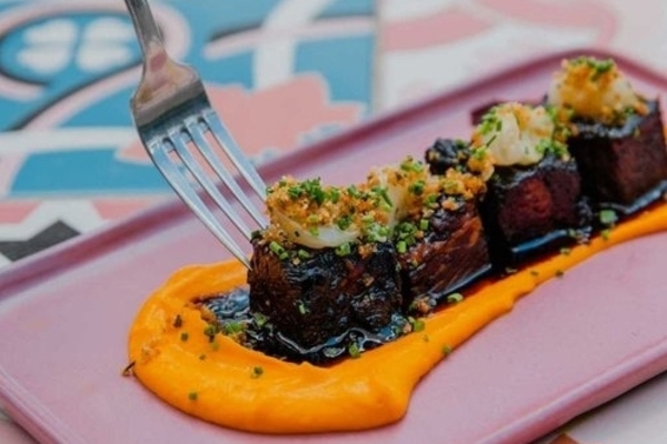 dish from buena vida tapas bar in old fourth ward | 385 N Angier Ave NE Suite 100, Atlanta, GA 30308