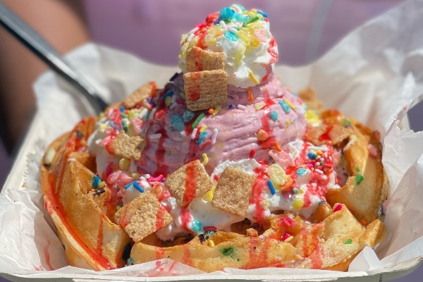 Cereal and Cream waffle | 415 Memorial Dr SE Suite B, Atlanta, GA 30312