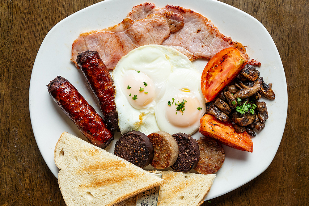 Irish Breakfast from Fado Irish Pub.
