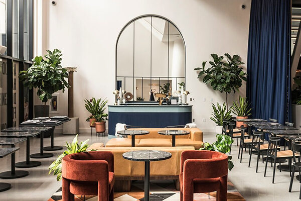 Interiors at Politan Row dining hall. | 1197 Peachtree St NE Ste 150, Atlanta, GA 30361