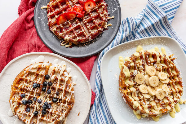 Waffles from Waffle Bar at Southern Feed Store in East Atlanta Village. | 1245 Glenwood Ave SE SUITE 6, Atlanta, GA 30316