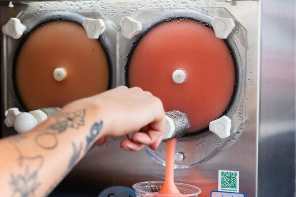 Frose being poured at Whiskey Bird. | 1409 North Highland Avenue, NE, Atlanta, GA 30306