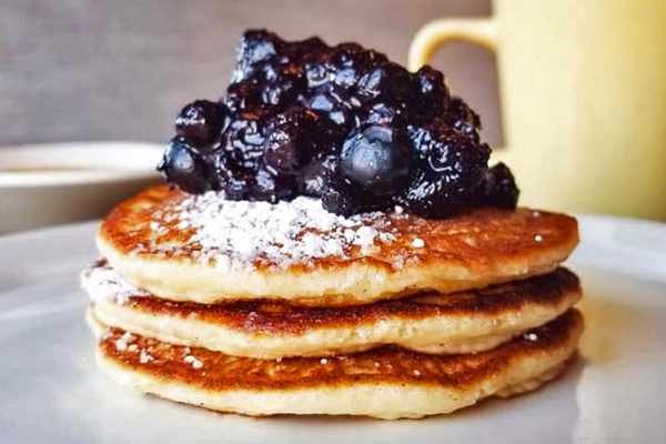 Highland Bakery - Blueberry Pancakes | Photo: Facebook/HighlandBakeryPTC | 655 Highland Ave NE, Atlanta, GA 30312