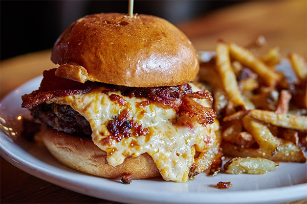 Hobnob Dixie Burger | Facebook/hobnobatlanta