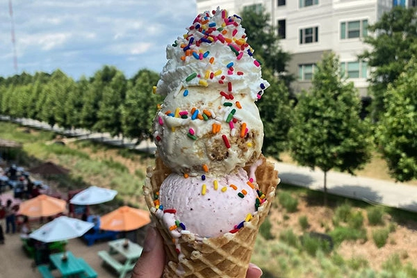 Double cone from Butter and Cream. | Multiple Locations