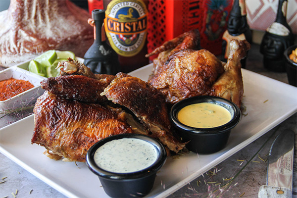 rotisserie chicken from las brasas | 614 Church St, Decatur, GA 30030