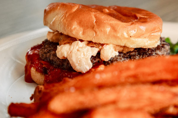 burger from luckys | 68 North Marietta Pkwy NW #102, Marietta, GA 30060