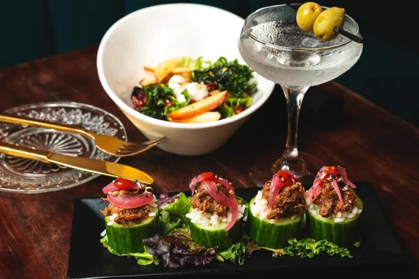 A delicious choice of a small plate