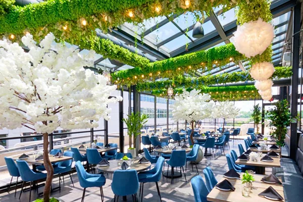 The sunroom at 5Church near Lenox Mall. Multiple Locations