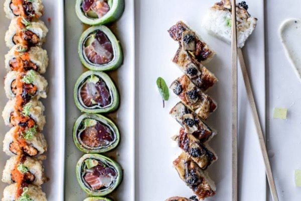 sushi rolls from oku | 1085 Howell Mill Rd NW A3 Atlanta, GA 30318