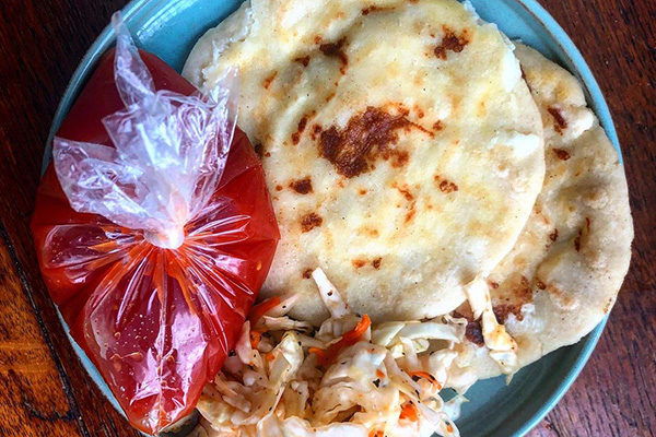 Pupusas from Pupuseria Mi Tierra. | 5090 Buford Hwy NE #102nd Doraville, GA 30340