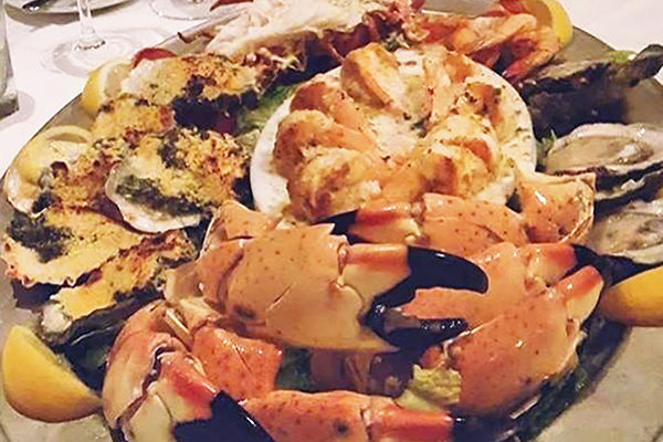 Seafood Tower from NY Prime.