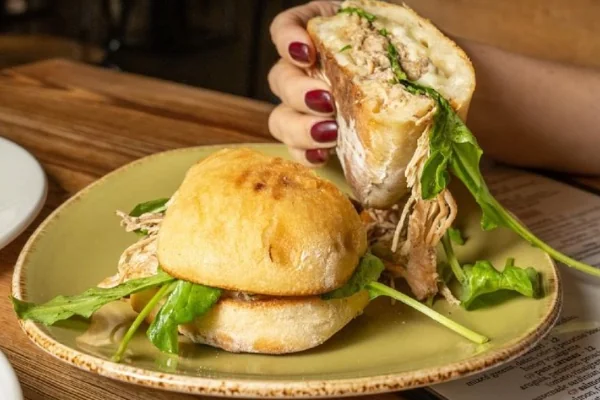 Storico Fresco grilled chicken sandwich | 3167 Peachtree Road Ne Suite S Atlanta, Georgia 30305