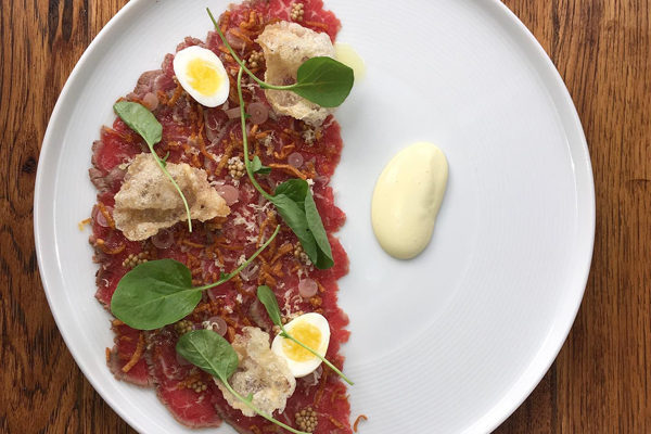 Spring - Wagyu Beef Carpaccio | Photo: Facebook/springmarietta | 36 Mill St, Marietta, GA 30060