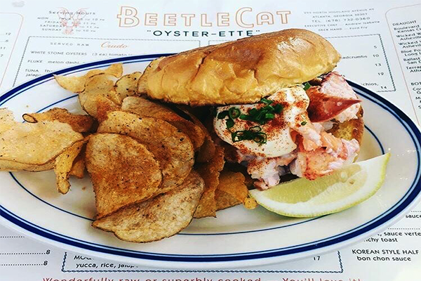 lobster roll from beeltecat | 299 North Highland Avenue Northeast, Atlanta, GA 30307