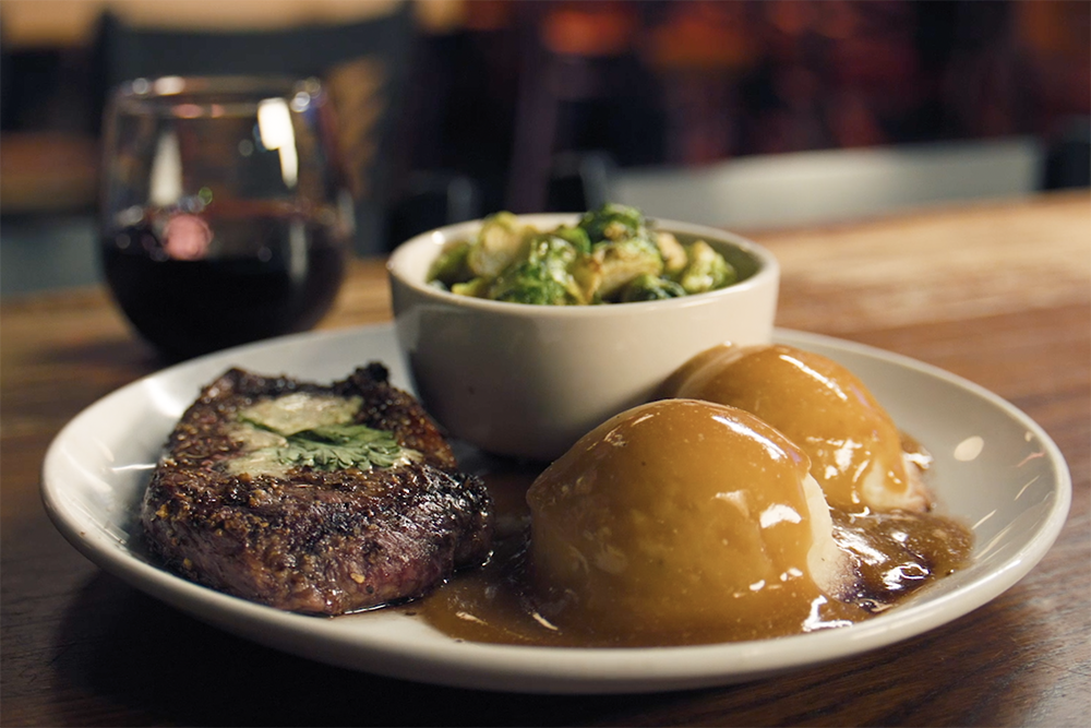 Steak and Potatoes from Brewhouse Cafe in Little Five Points - 401 Moreland Ave NE, Atlanta, GA 30307