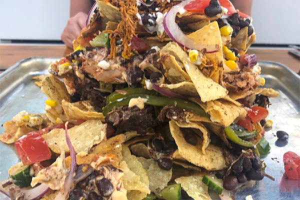 nachos from Chido and Padres