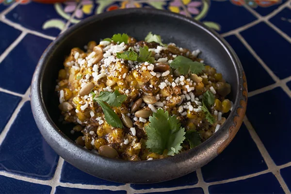 esquites corn from Chido and Padre's