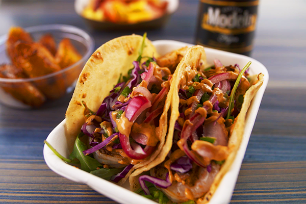 Baja Tacos from Chiringa