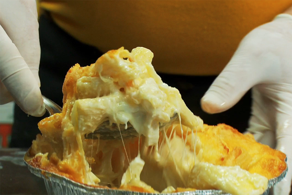 Mac and Cheese from Community Q in Decatur, GA.