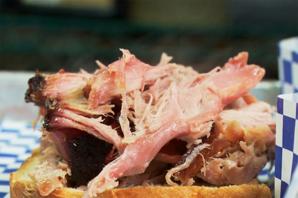 Pulled Pork from Community Q in Decatur, GA.