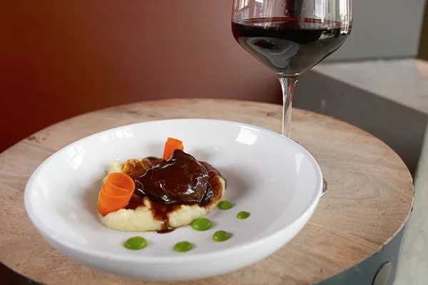 veal cheek from cooks and soldiers