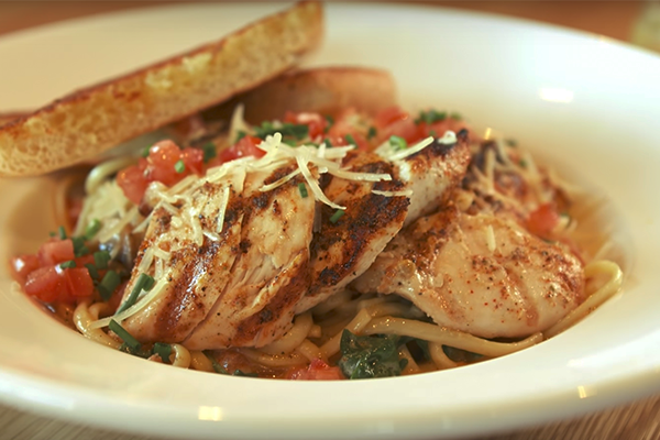 Cajun Chicken Pasta from Creatwood Tavern