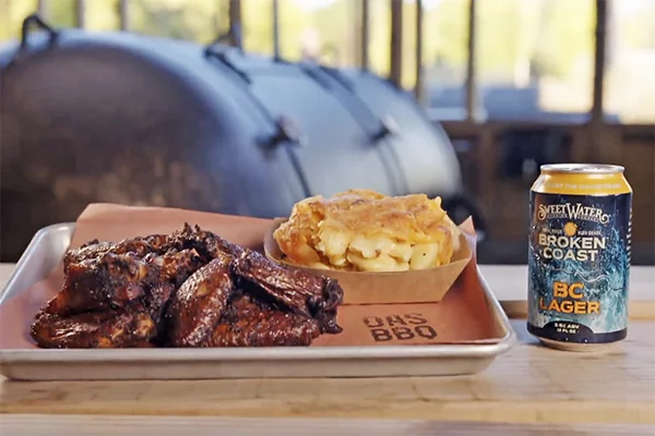 Smoked wings from DAS BBQ