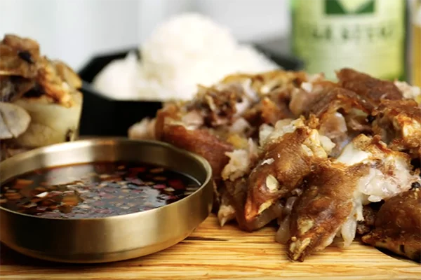 Crispy Pata from Estrellita in Grant Park.