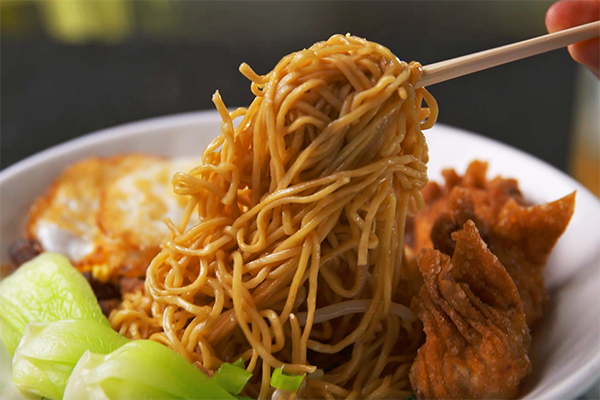 Grandma Wonton BBQ Pork Noodles from Food Terminal. | 1000 Marietta St NW UNIT 202 Atlanta, GA 30318