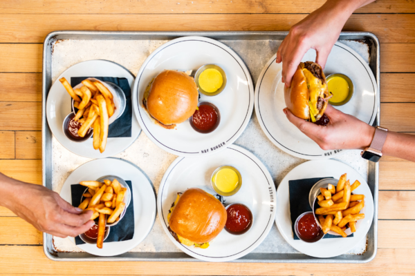 H&F Burger Flat Lay | 1000 Cir 75 Pkwy SE, Atlanta, GA 30339