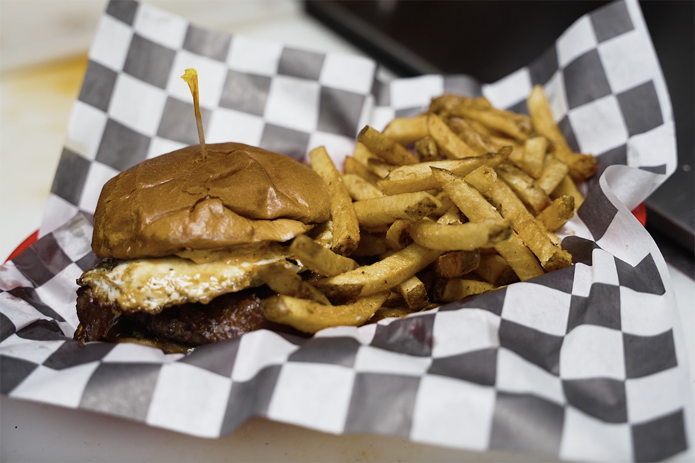 Chef Angus Burger from Irby's Tavern - 322 East Paces Ferry Rd NE, Atlanta, GA 30305