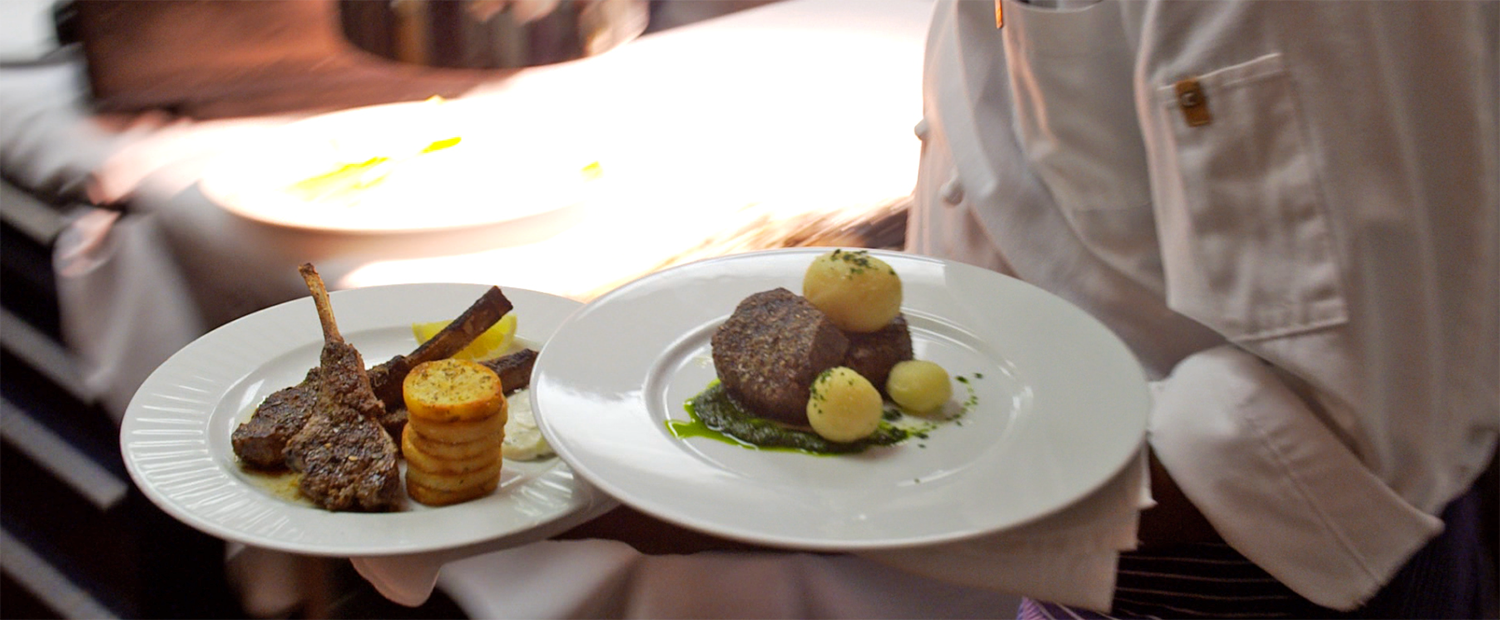 Lamb chops from Kyma