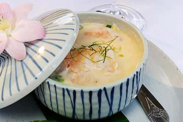 the chicken galangal soup