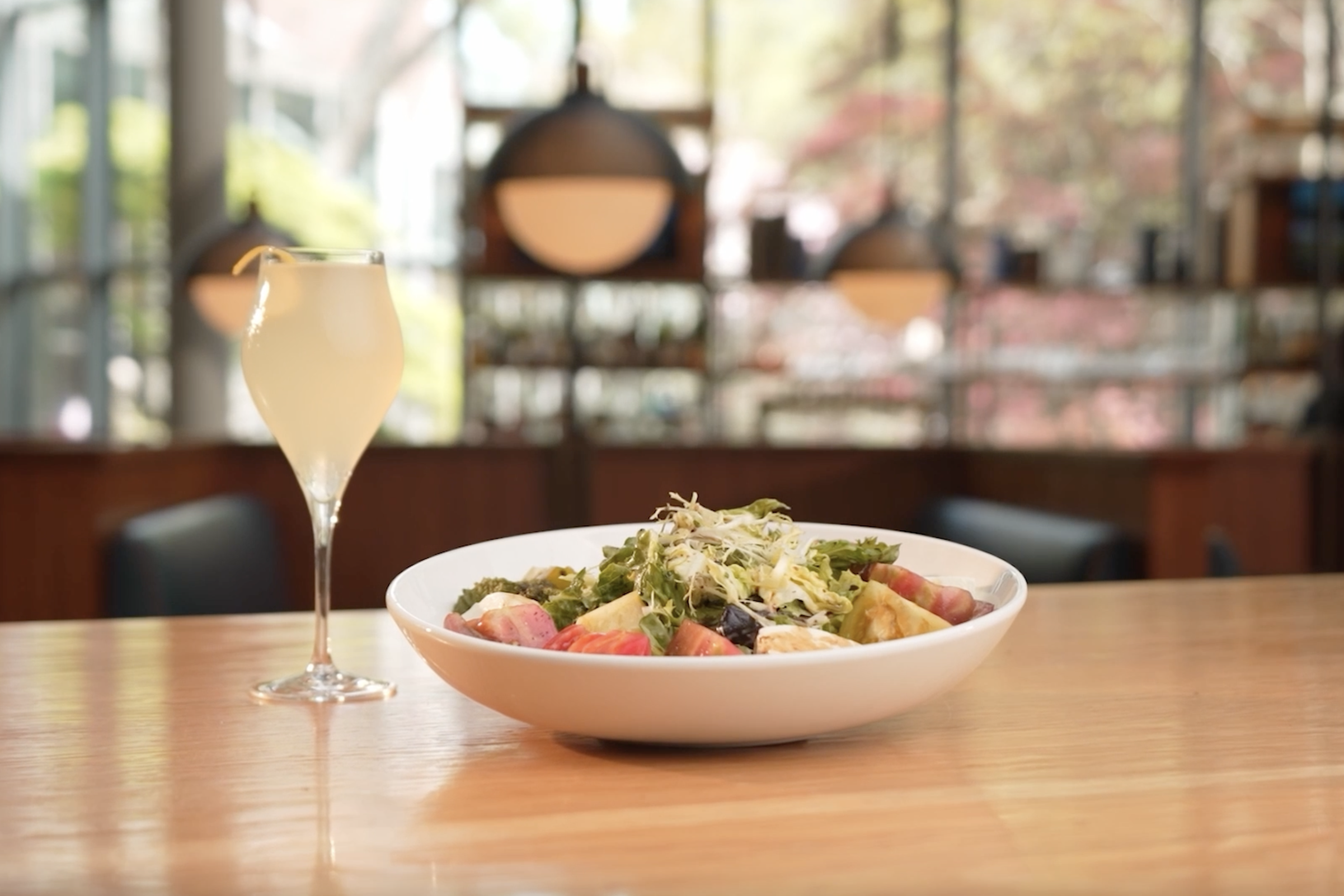 Baby beet salad from Parkwoods in Dunwoody, GA.