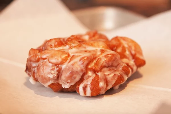 Revolution Doughnuts Cinnamon Apple Fritter