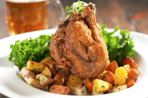 the smoked fried chicken